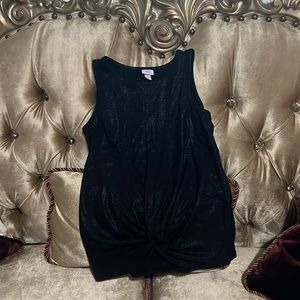 Girls Black Tanktop
